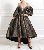 Nocturne Royale Tea Dress - Image 3