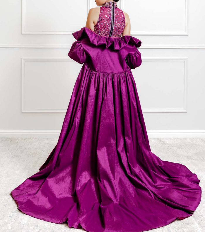 Sienna Fuchsia Over-Coat - Image 2