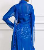 Zahara Cobalt Blue Overdress & Leopard Print Bikini - Image 4