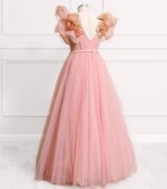 Florence Blush Pink Ballgown - Image 2