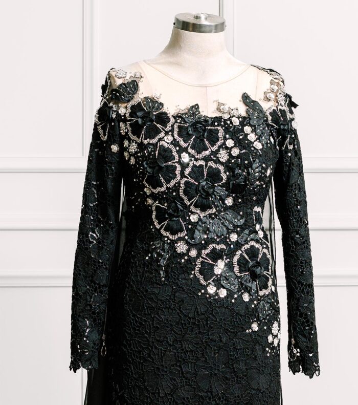 Meghan Black Evening Gown - Image 3